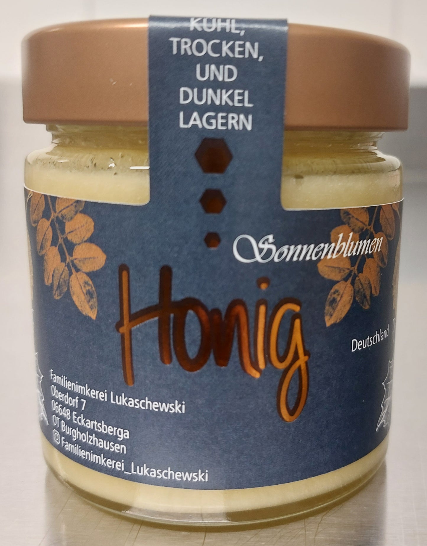 cremiger Sonnenblumenhonig 250g